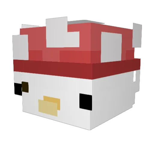 koalageorge Minecraft avatar head, 3D render