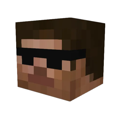 koalauk Minecraft avatar head, 3D render