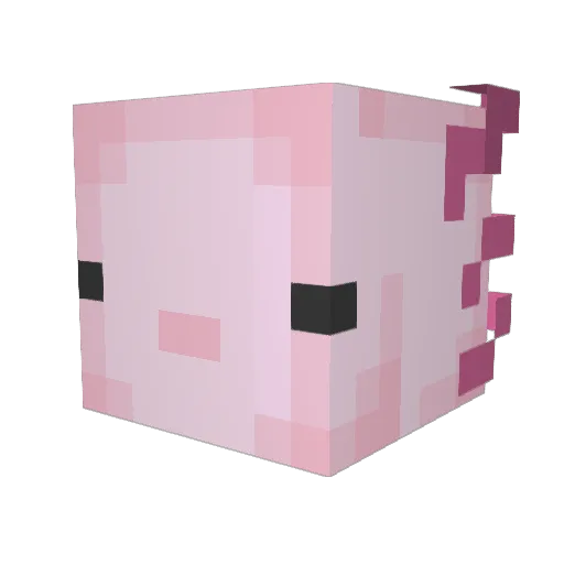 koaru5111 Minecraft avatar head, 3D render