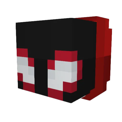 kobaltrof Minecraft avatar head, 3D render