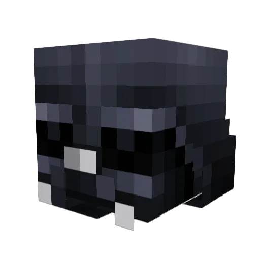kobbes Minecraft avatar head, 3D render