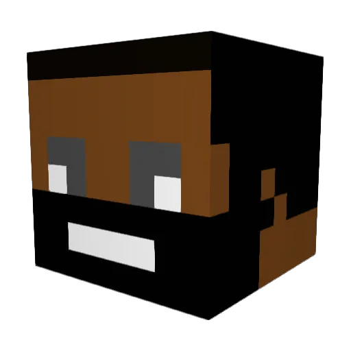 kobebeasy824 Minecraft avatar head, 3D render