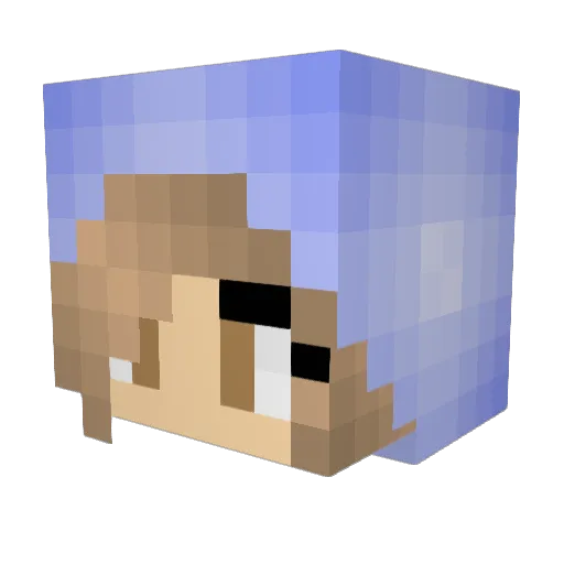 kobutasan11 Minecraft avatar head, 3D render