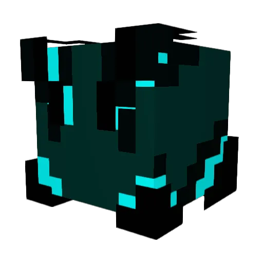 kociorysio Minecraft avatar head, 3D render