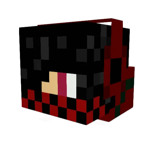 kod67 Minecraft avatar head, 3D render