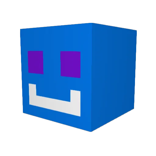 kodavr Minecraft avatar head, 3D render