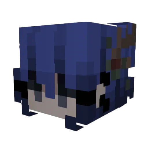 koddie Minecraft avatar head, 3D render
