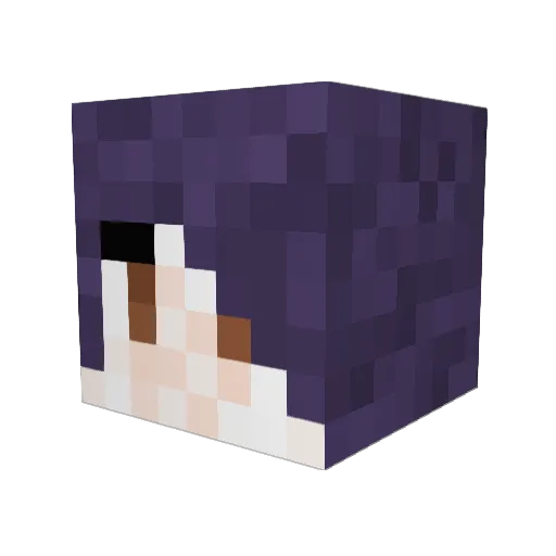 kodizat Minecraft avatar head, 3D render