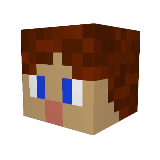 kodl1234 Minecraft avatar head, 3D render