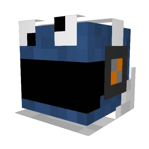 koekiemonster246 Minecraft avatar head, 3D render