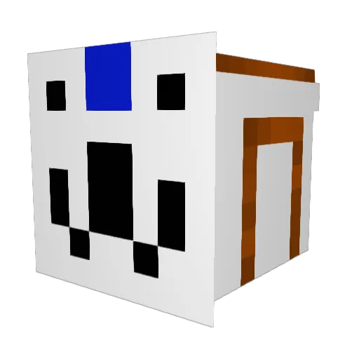 koeleman14 Minecraft avatar head, 3D render