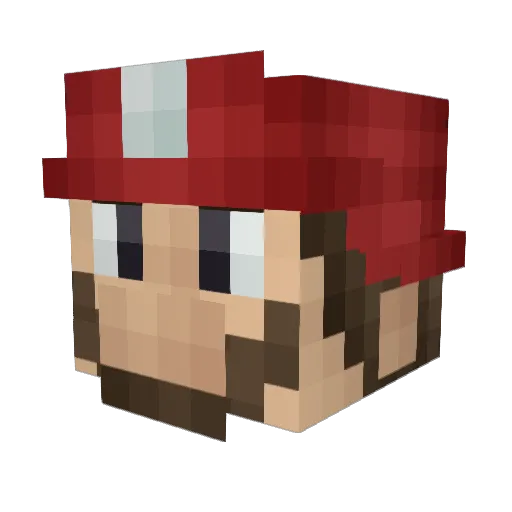 koen0228 Minecraft avatar head, 3D render