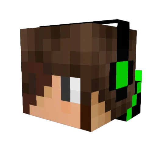 koenkoek123 Minecraft avatar head, 3D render