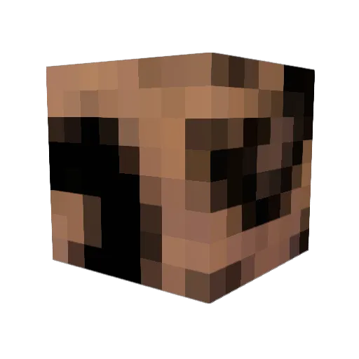 koent2 Minecraft avatar head, 3D render