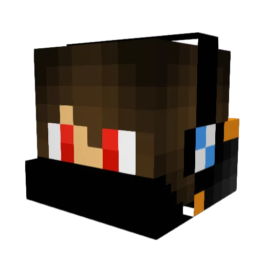 koffman12 Minecraft avatar head, 3D render