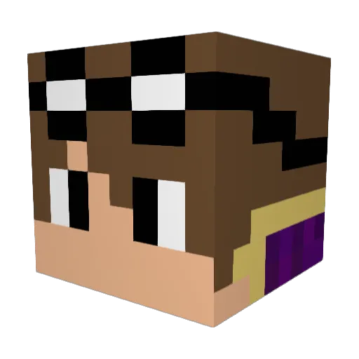 kogansserver Minecraft avatar head, 3D render