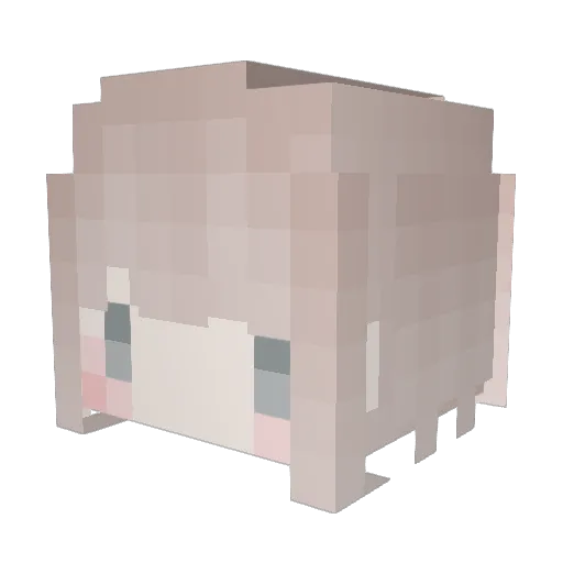 kogart0 Minecraft avatar head, 3D render