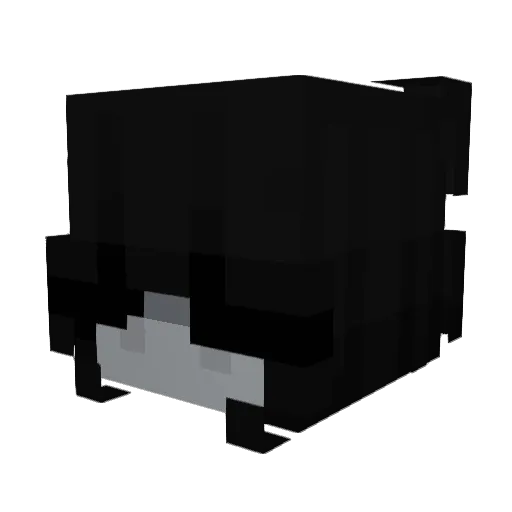 kogumelo Minecraft avatar head, 3D render