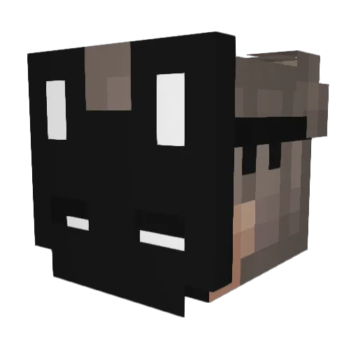 kohakutou0726 Minecraft avatar head, 3D render