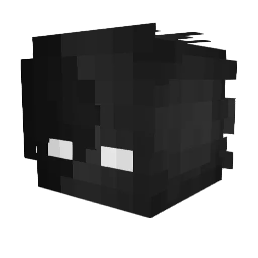 kohigamer Minecraft avatar head, 3D render