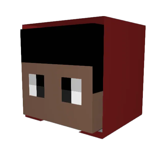 koijj2 Minecraft avatar head, 3D render