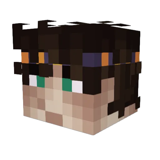koilont4 Minecraft avatar head, 3D render
