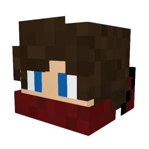 koin2021 Minecraft avatar head, 3D render