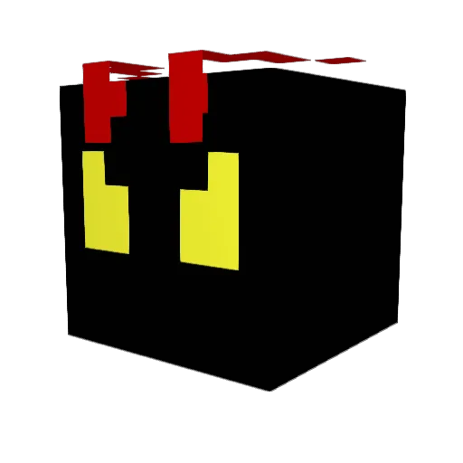 koinzel Minecraft avatar head, 3D render