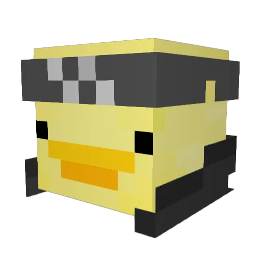 koiosx27x_ Minecraft avatar head, 3D render