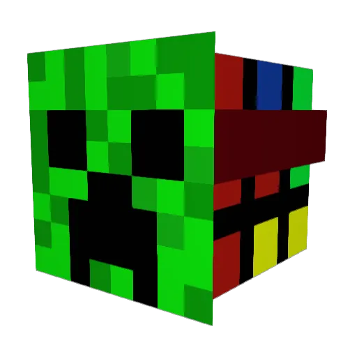 koizubi Minecraft avatar head, 3D render