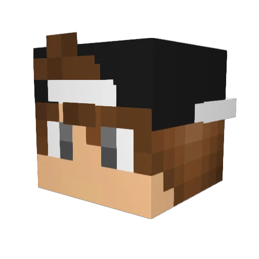 kokame4869 Minecraft avatar head, 3D render