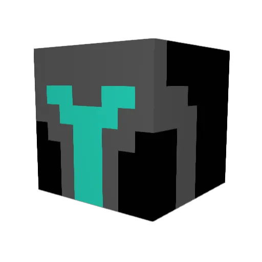 kokash Minecraft avatar head, 3D render