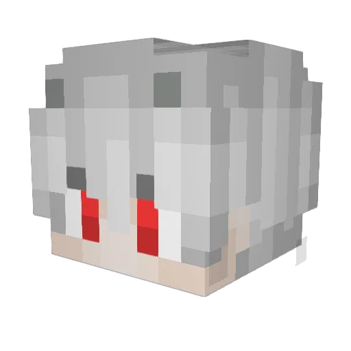 koki142614 Minecraft avatar head, 3D render