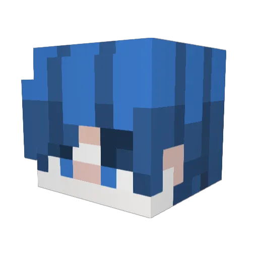 koki4646 Minecraft avatar head, 3D render