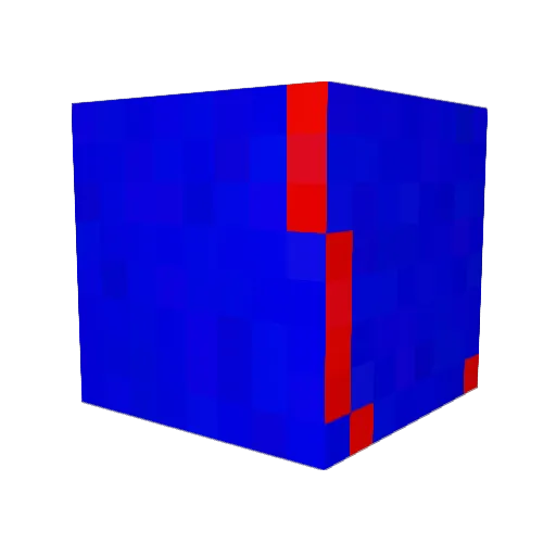 kokkiemouse Minecraft avatar head, 3D render
