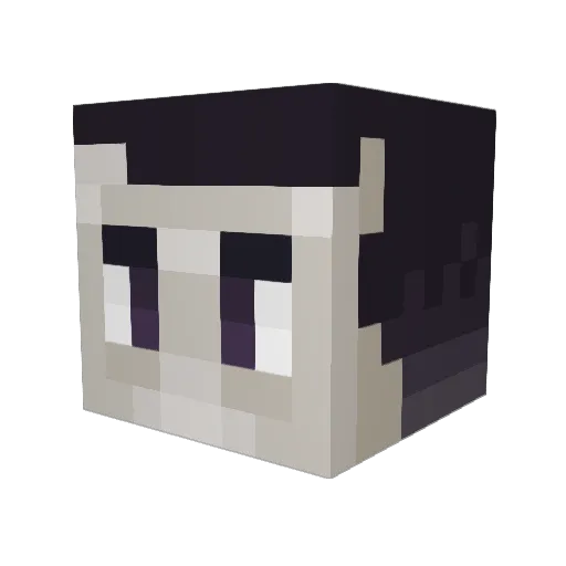 kokli11 Minecraft avatar head, 3D render