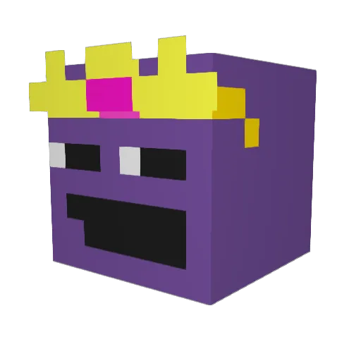 koko6942 Minecraft avatar head, 3D render