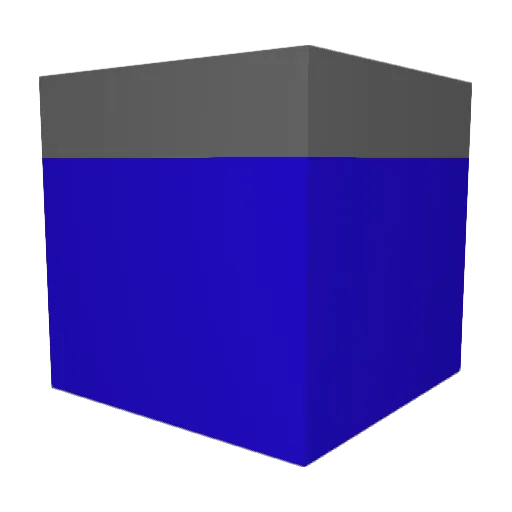 kokos_ Minecraft avatar head, 3D render