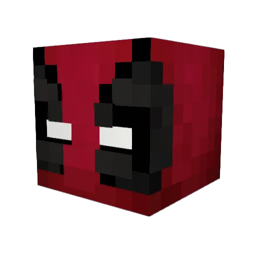 kokotiel Minecraft avatar head, 3D render