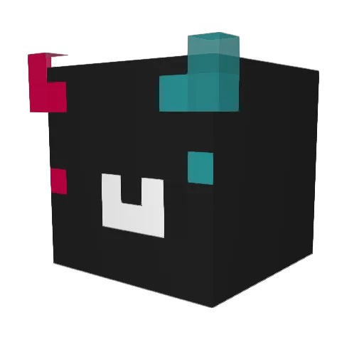 koksulec Minecraft avatar head, 3D render
