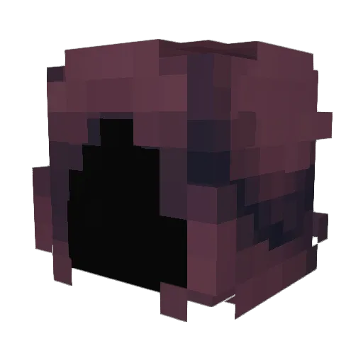 kolbaski Minecraft avatar head, 3D render