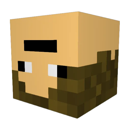 kolbert360 Minecraft avatar head, 3D render