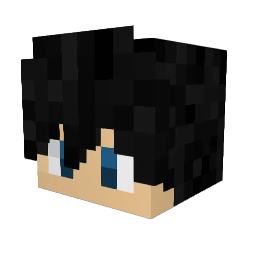koldbase Minecraft avatar head, 3D render