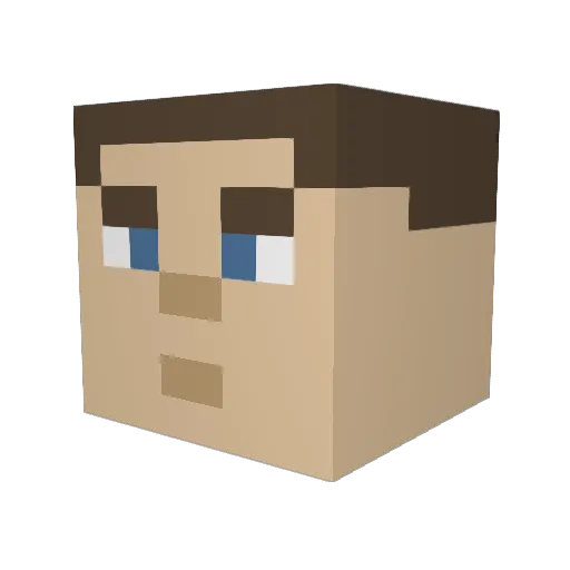 koldkillz Minecraft avatar head, 3D render