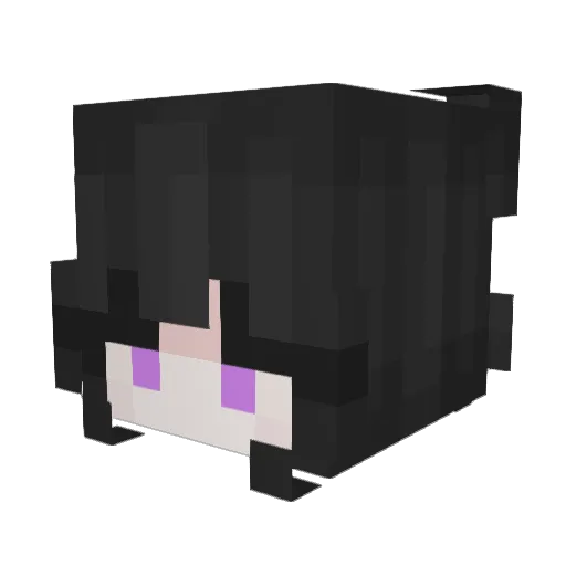koldnd Minecraft avatar head, 3D render