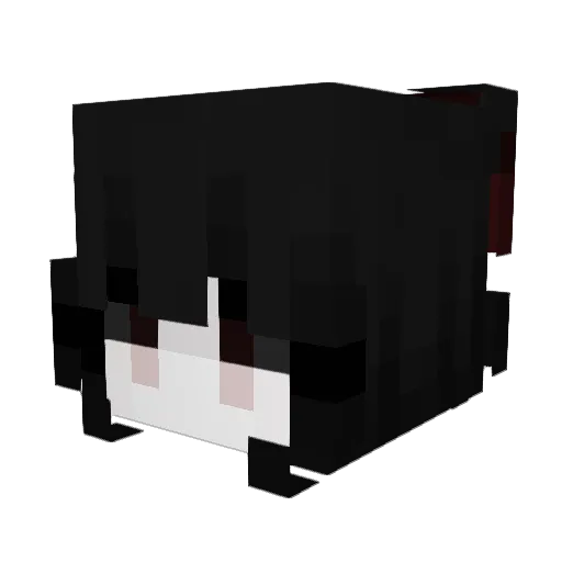 kolexxhd Minecraft avatar head, 3D render