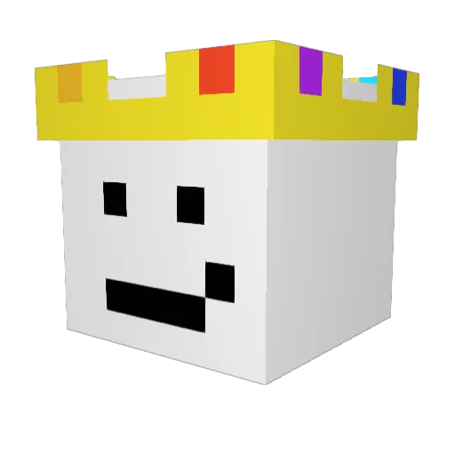 koliandro Minecraft avatar head, 3D render
