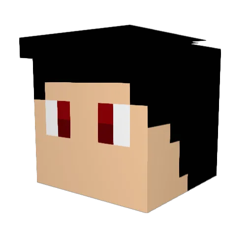 kolik115 Minecraft avatar head, 3D render