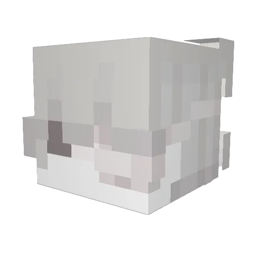 kolilmen Minecraft avatar head, 3D render