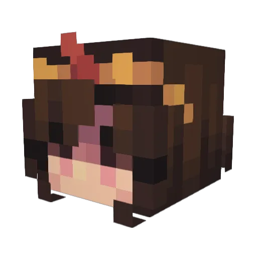 kollai89 Minecraft avatar head, 3D render